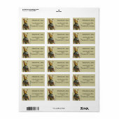 Horusadreslabel Etiket (Full Sheet)