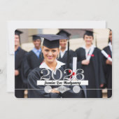 HORZ Photo 2025 Graduation Party Invitation (Devant)