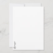 Hosanna-fotokaart Kaart (Achterkant)