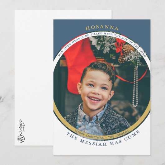 Hosanna-fotokaart Kaart (Voorkant / Achterkant)