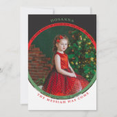 Hosanna-fotokaart Kaart (Voorkant)