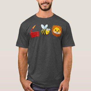 Hose-bijenleeuw Ik ben een FireFighter (2) T-shirt