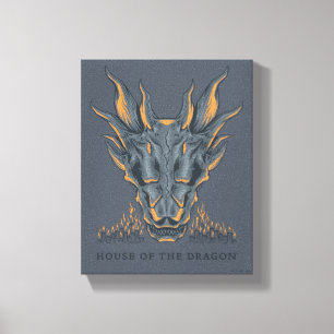 HOSE OF THE DRAGON Balerion Candle Altar Canvas Afdruk