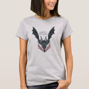 HOSE OF THE DRAGON Fire-Breathing Dragon Head T-shirt