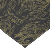 HOSE OF THE DRAGON Gold Filigree Dragon Pattern Tafelkleed (Gekanteld)