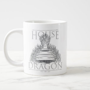 HOSE OF THE DRAGON Iron Throne Graphic Extra Grote Beker