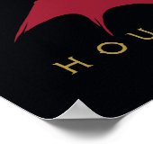 HOSE OF THE DRAGON Red Dragon Graphic Poster (Hoek)