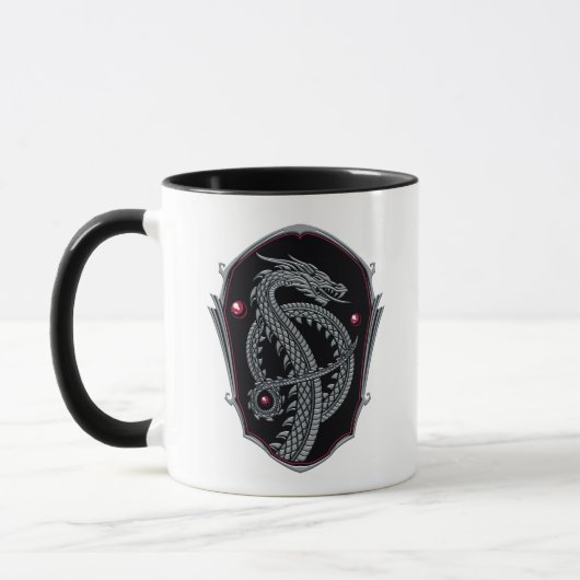 HOSE OF THE DRAGON | Silver Dragon Crest Mok (Links)