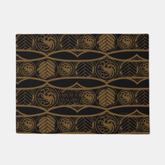 HOSE OF THE DRAGON | Targaryen Stripe Pattern Deurmat