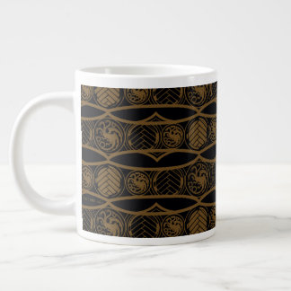 HOSE OF THE DRAGON | Targaryen Stripe Pattern Extra Grote Beker