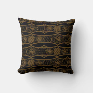 HOSE OF THE DRAGON | Targaryen Stripe Pattern Kussen