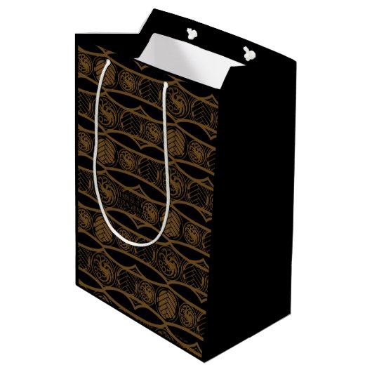HOSE OF THE DRAGON | Targaryen Stripe Pattern Medium Cadeauzakje (Achterkant Gekanteld)