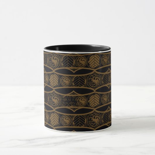 HOSE OF THE DRAGON | Targaryen Stripe Pattern Mok (Midden)