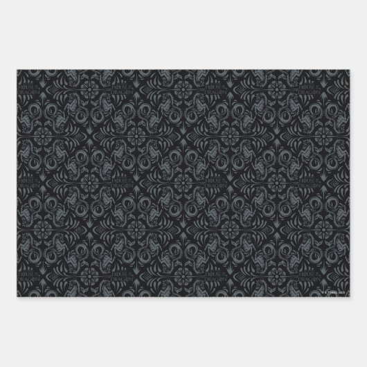 HOSE OF THE DRAGON | Velaryon Diamond Pattern Inpakpapier Vel (Voorkant)