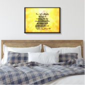 Hosea 11:10 Bijbelverse Scripture Canvas Wall Art Afdruk (Insitu (Slaapkamer))