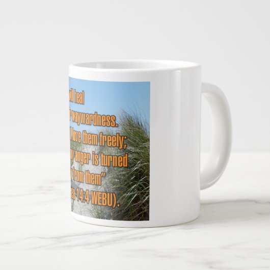 Hosea 14:4 WEBU Mug (Devant droit)