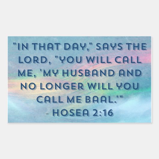 Hosea 2:16 Stickers (Voorkant)