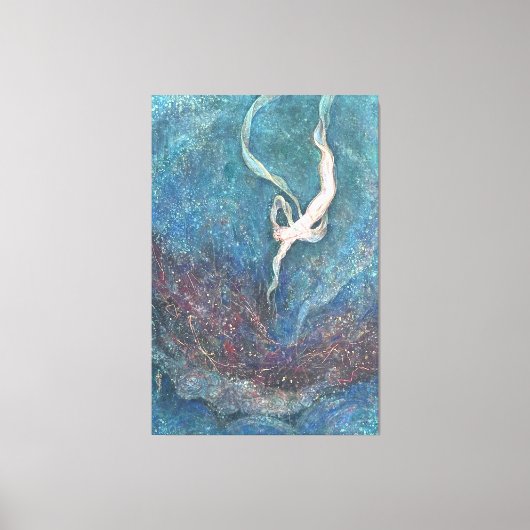 Hoshizora-Hiten: Celestial Flight through the Star Canvas Afdruk (Voorkant)