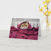 Hosico ingepakt kaart (Gele Bloem)