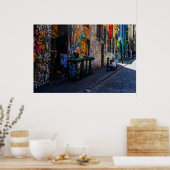 Hosier Lane Poster (Keuken)