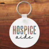 Hospice Aide | Hospice Nursing | Ziektedienst Sleutelhanger (Voorkant)