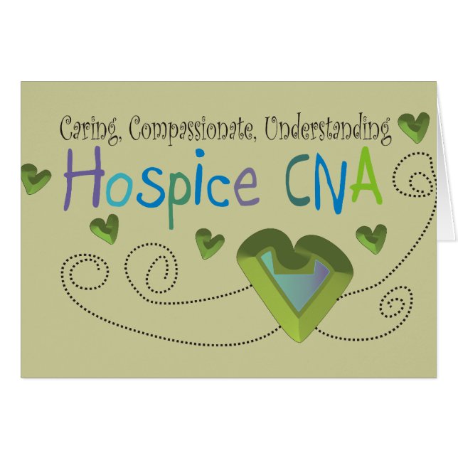 Hospice CNA Green Hearts (Voorkant Horizontaal)