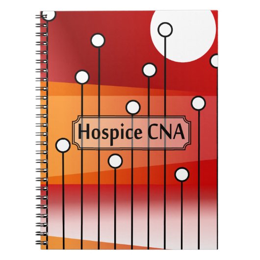 Hospice CNA-verpleegassistent Notitieboek (Voorkant)