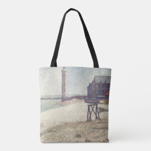Hospice en vuurtoren, Honfleur door Georges Seurat Draagtas