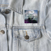 Hospice is Mijn oproep Vierkante Button 5,1 Cm (In situ)