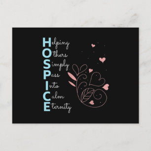 Hospice Nurse Briefkaart