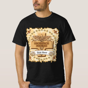 Hospice Nurse Caduceus T-shirt