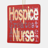 Hospice Nurse Extraordinaire Keramisch Ornament (Links)