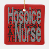 Hospice Nurse Extraordinaire Keramisch Ornament (Achterkant)
