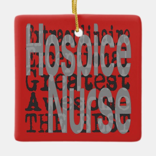 Hospice Nurse Extraordinaire Keramisch Ornament (Voorkant)