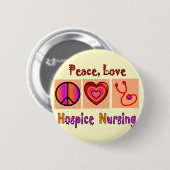 Hospice Nurse Gifts Ronde Button 5,7 Cm (Voorkant /achterkant)