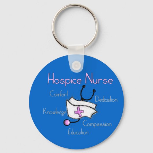 Hospice Nurse Gifts Sleutelhanger (Voorkant)