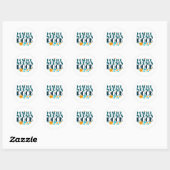 Hospice Nurses Rock Ronde Sticker (Vel)