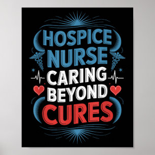 Hospice Nursing Design voor Hospice Nurse Palliati Poster