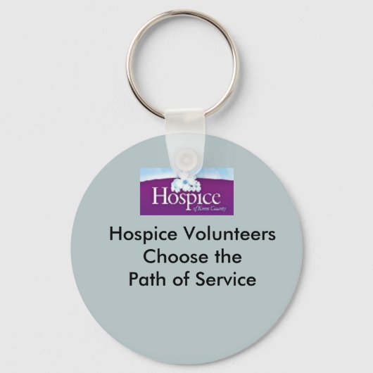 Hospice of Knox County Volunteers Sleutelhanger (Voorkant)