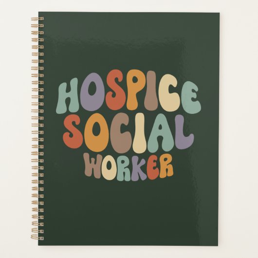 Hospice Social Worker Fier Profession de carrière (Devant)