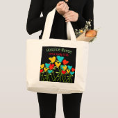 Hospice Verpleegkundige Harten Grote Tote Bag (Voorkant (product))