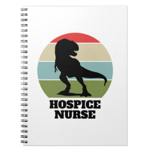 Hospice Verpleegster Dinosaurus Notitieboek