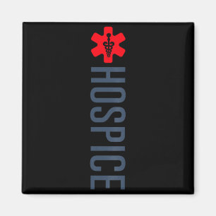Hospice-verpleegster dokter afstuderen medische ve magneet