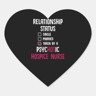 Hospice Verpleegster Hot Nursing RN Hart Sticker