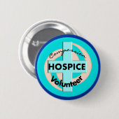 Hospice Volunteer Gifts (korting geprijsd) Ronde Button 5,7 Cm (Voorkant /achterkant)
