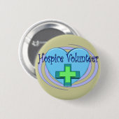 Hospice Volunteer Gifts Ronde Button 5,7 Cm (Voorkant /achterkant)