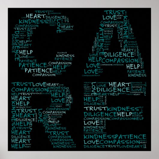 Hospice Workers Embody a Spirit of Caring Poster (Voorkant)