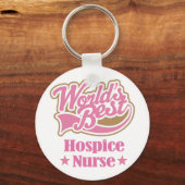 Hospice Zurse Gift (Beste werelden) Sleutelhanger (Voorkant)