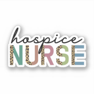 Hospice Zuster RN Verwaarderingsgeschenken Sticker