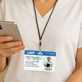 Hospital Medical Employee Photo ID Badge – Medical